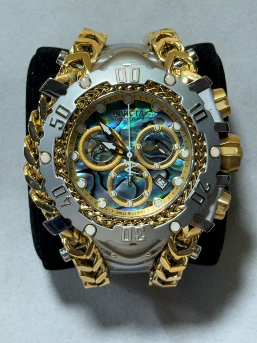 Invicta Gladiator Watch - Gold & Silver Accents